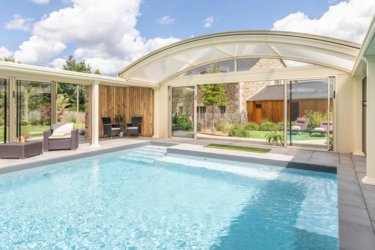 Les Gites Du Haut Pin Calorguen Exterior photo