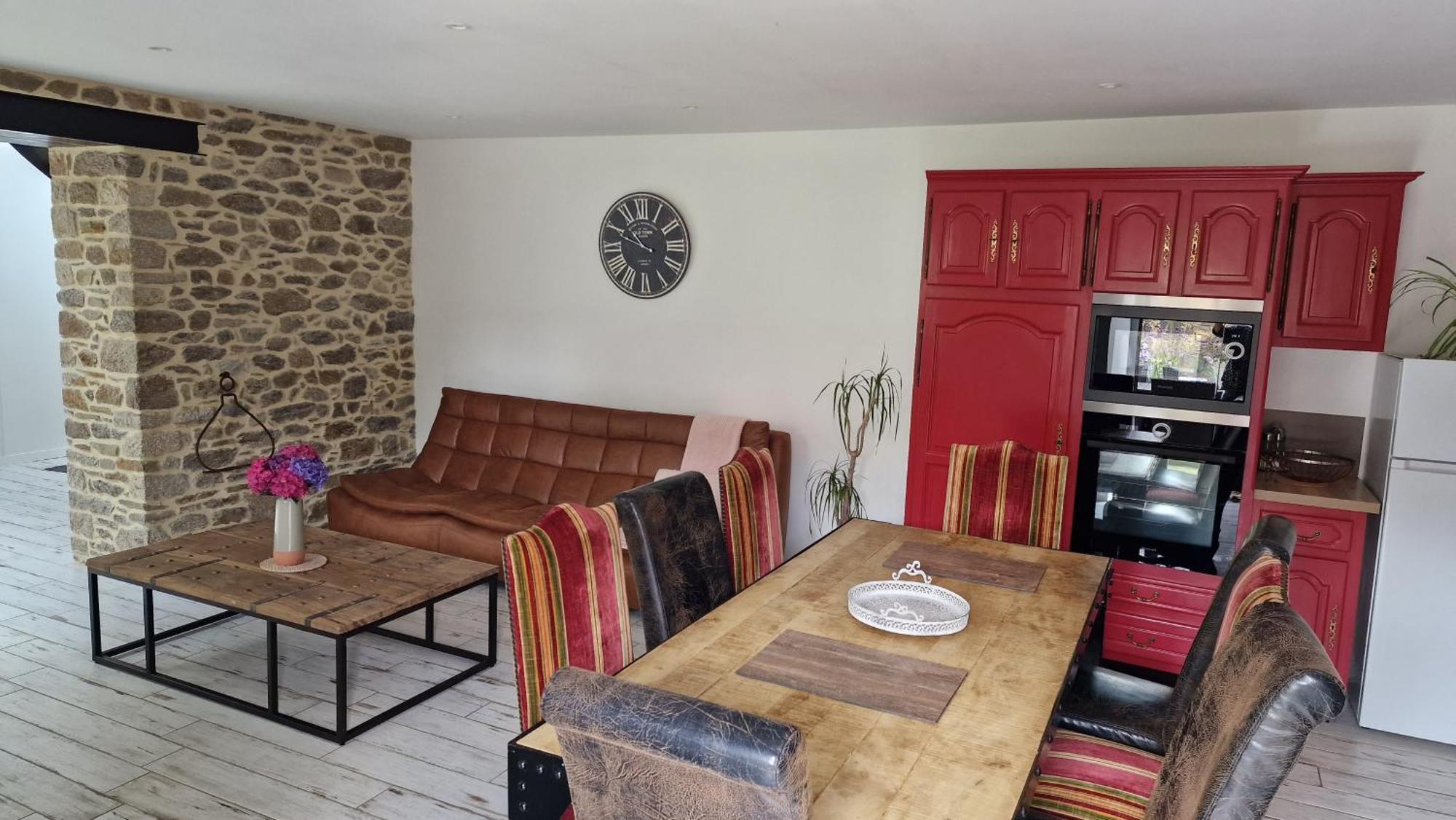 Les Gites Du Haut Pin Calorguen Exterior photo